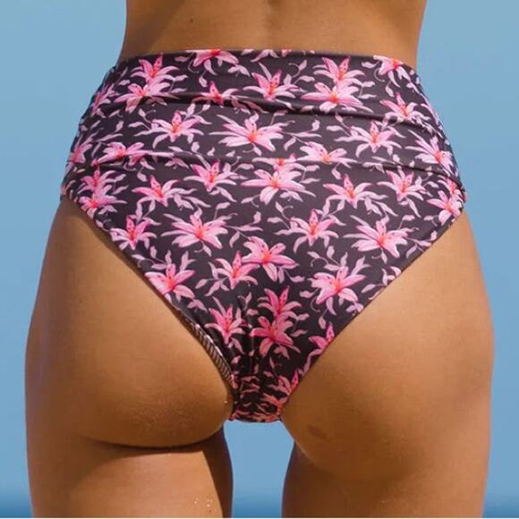 Acacia Swimwear Echo High Waisted Bikini Bottom - Madonna - XS - NWT - Picture 5 of 16